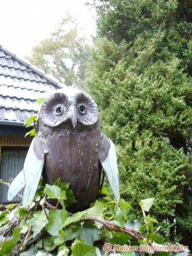 Gartenfigur Eule