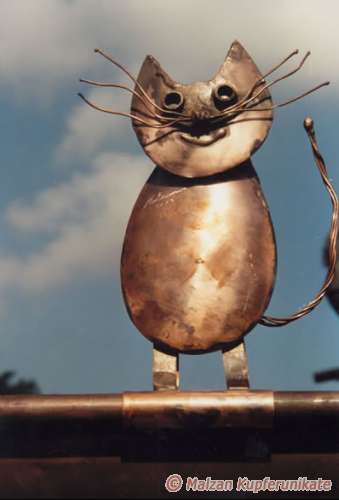 Katze stilisiert, Hausschmuck