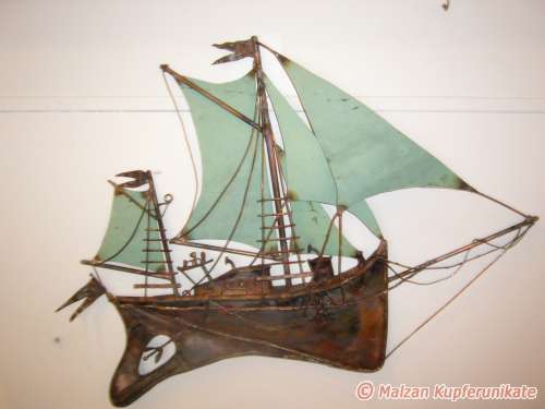 Segel Patinakupfer Alter Elbtunnel