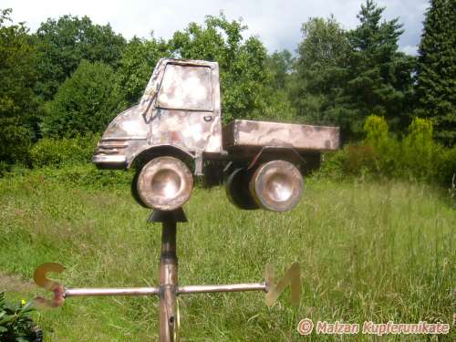 Unimog-Wetterfahne