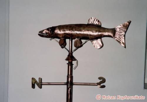 Wetterfahne Hecht, Wetterhecht