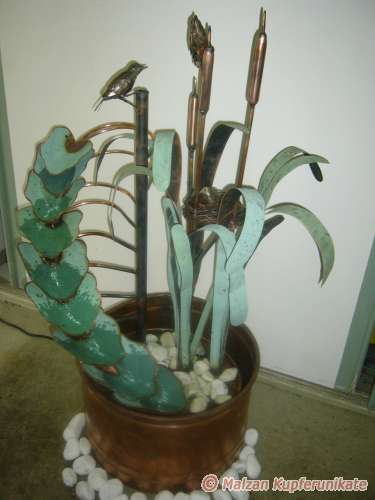 Wasserspiel "Vögel im Schilf"